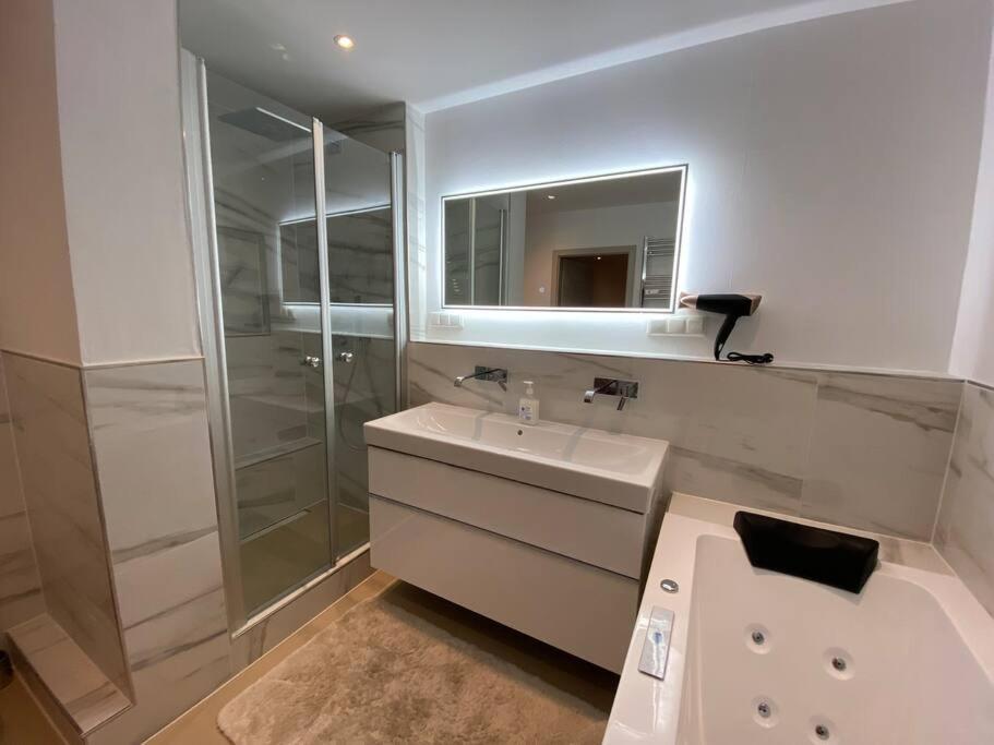 Luxury Apartment With Air Conditioning & Jaccuzzi Near Frankfurt Wiesbaden Hofheim am Taunus Kültér fotó